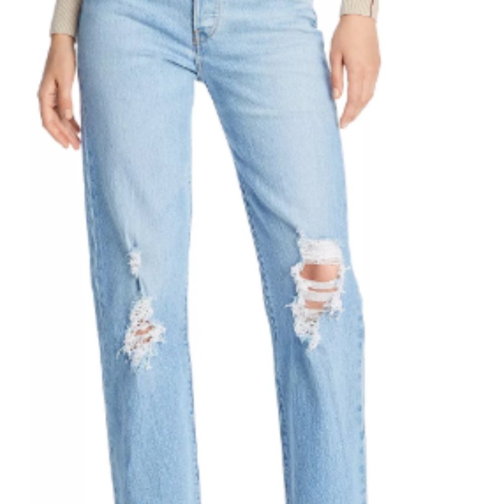 Levi's Ribcage Straight Denim Size 27